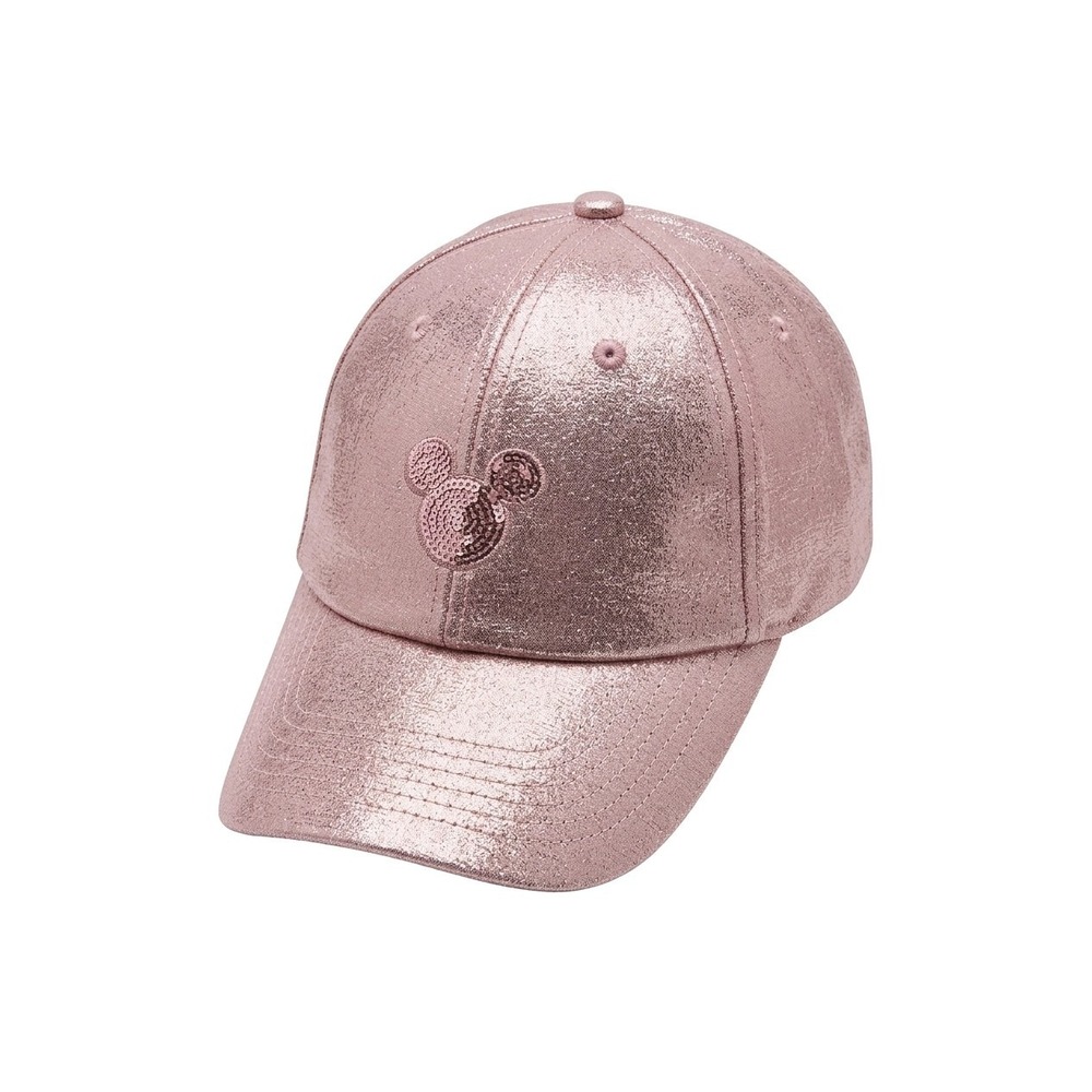 Disney Parks Briar Rose Gold Shimmer Mickey Mouse Hat Shimmery, Adult 55-59CM